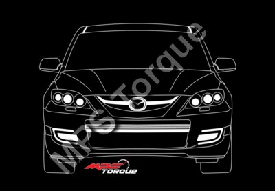 Mazda 3 MPS Gen 1 transparent